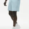7" Linen Jersey Coastal Short - Seaside Blue