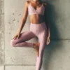 Airlift High-Waist 7/8 Fine Line Legging - Vintage Pink