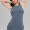 Alo Softsculpt Precision Full Length Bra Tank - Bluestone