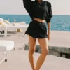Match Point Tennis Skirt - Black