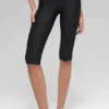 16'' High-Waist Airlift Capri - Black