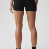 3" Alosoft Affection Short - Black