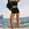 3" High-Waist Airlift Short - Black
