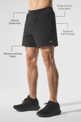 5″ Repetition Short – Black