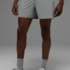 5" Traction Running Short - Lunar Grey