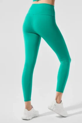 7/8 High-Waist Airbrush Legging – Spruce Green