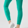 7/8 High-Waist Airbrush Legging - Spruce Green