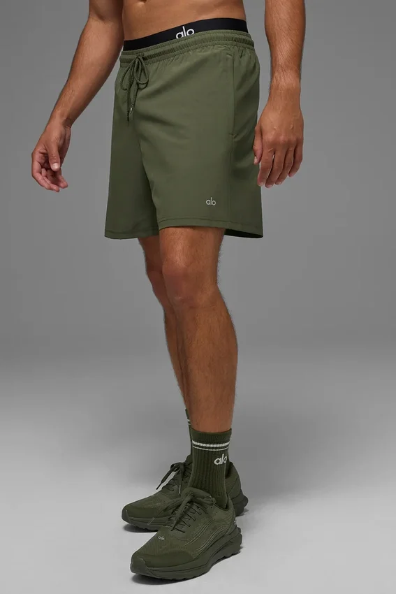 7" Circuit Short - Green Olive