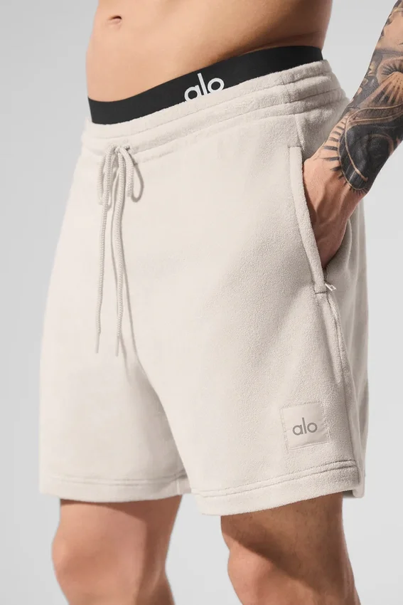 7" Coastal Terry Short - Bone