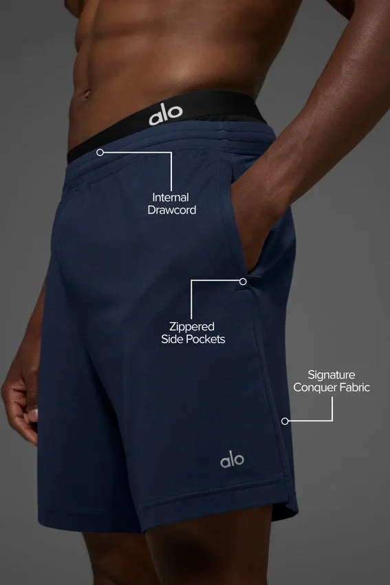 7" Conquer React Performance Short - Navy