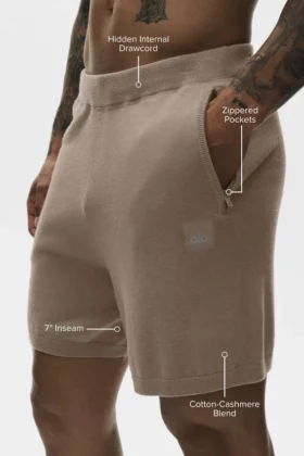 7″ Cotton Cashmere Ever Soft Short – Gravel