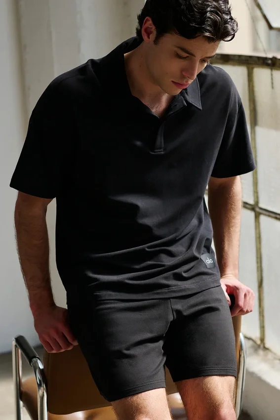 7" Double Take Short - Black