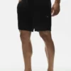 7" Linen Jersey Coastal Short - Black