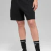7" Pinstripe Short - Black Pinstripe