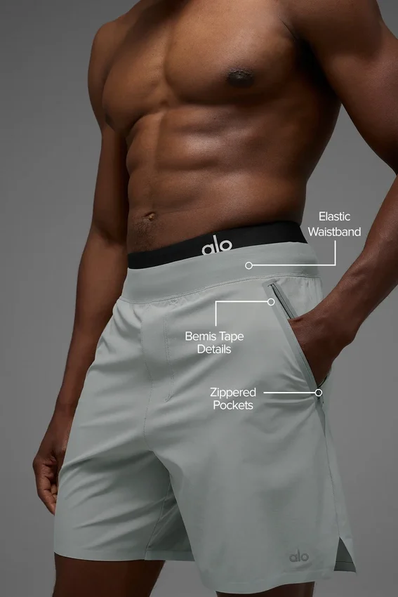 7" Repetition Pro Short - Lunar Grey