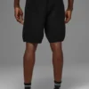 7" Sports Club Sweater Knit Short - Black