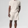 7" Sports Club Sweater Knit Short - Ivory