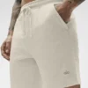 7" Waffle Lounge Short - Bone