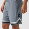 9" Traction Arena Short - Steel Grey