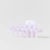 90'S Claw Clip - Light Provence Blue Marble