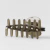 90'S Claw Clip - Olive Tree Clear