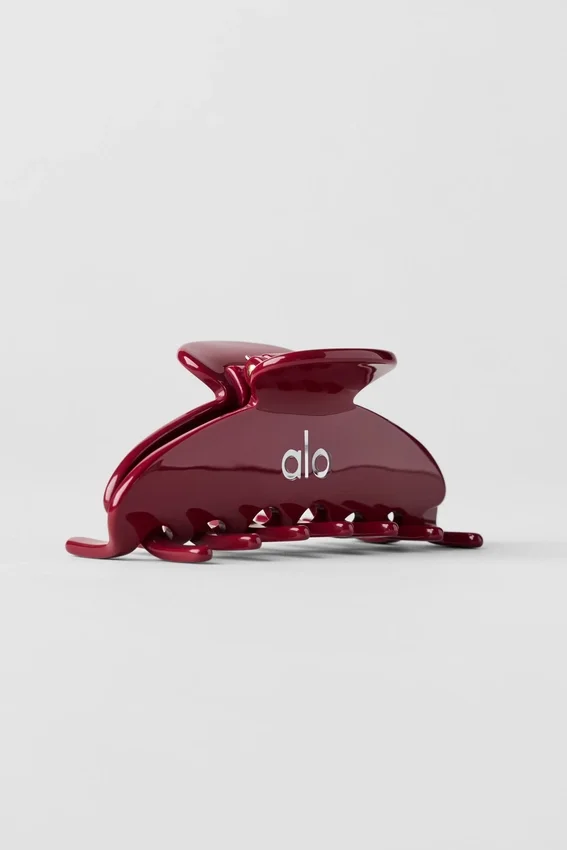 90'S Claw Clip - Summer Romance Red