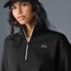 Accolade 1/4 Zip Pullover - Black