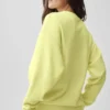 Accolade Crew Neck Pullover - Sunshine