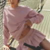 Accolade Crew Neck Pullover - Vintage Pink