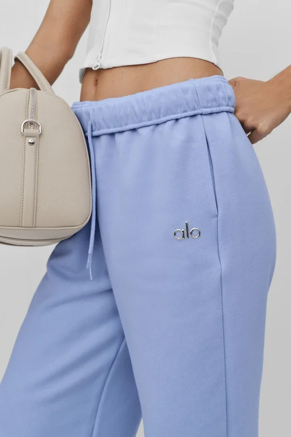 Accolade Cutoff Sweatpant - Light Provence Blue