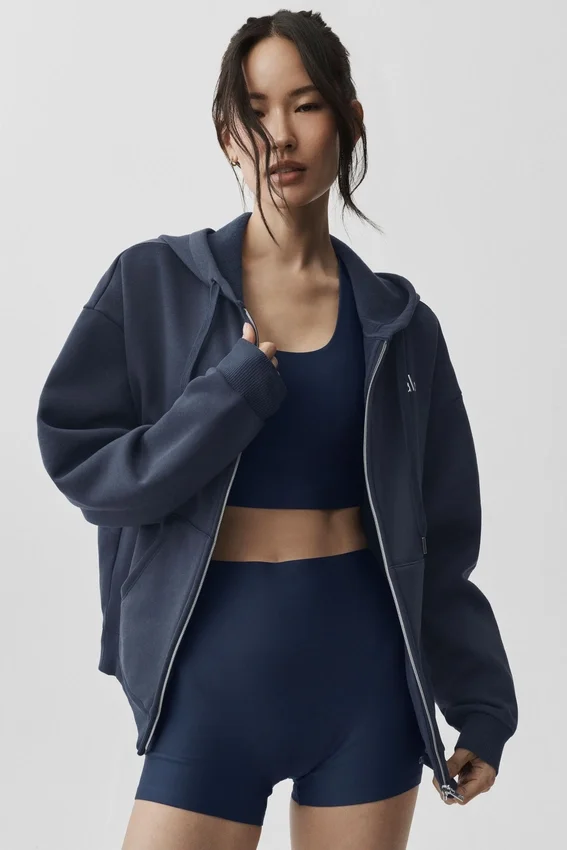 Accolade Full Zip Hoodie - Navy