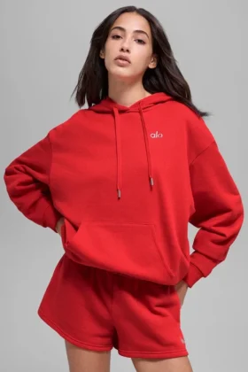Accolade Hoodie – Bright Red