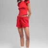 Accolade Short - Bright Red