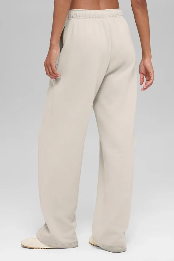 Accolade Straight Leg Sweatpant - Bone