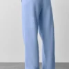 Accolade Straight Leg Sweatpant - Light Provence Blue