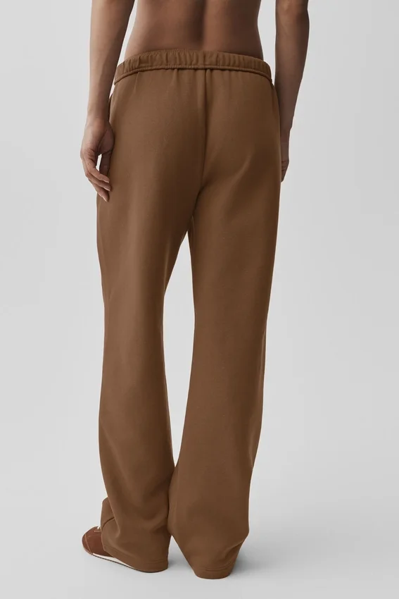 Accolade Straight Leg Sweatpant - Sun Kissed Brown