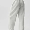 Accolade Straight Leg Sweatpant - White Heather