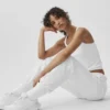 Accolade Sweatpant - White