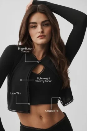 Affection Cardigan – Black