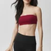 Airbrush Bandeau Bra - Summer Romance Red