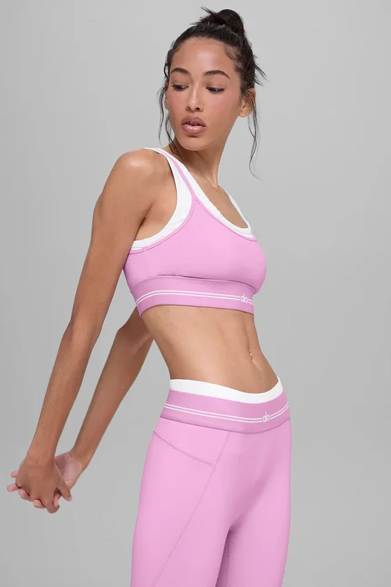 Airbrush Better Together Bra - Candy Heart Pink/White
