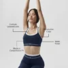 Airbrush Better Together Bra - Navy/White