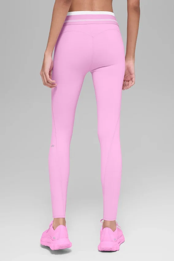Airbrush High-Waist 7/8 Better Together Legging - Candy Heart Pink/Whi