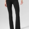 Airbrush High-Waist 7/8 Bootcut Legging - Black