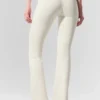 Airbrush High-Waist 7/8 Bootcut Legging - Ivory
