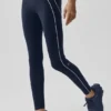 Airbrush High-Waist 7/8 Heart Throb Legging - Navy/White