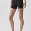 Airbrush High-Waist Better Together Short - Black/White