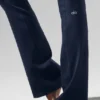 Airbrush High-Waist Bootcut Legging - Navy