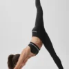 Airbrush High-Waist Fast Track Legging - Black/White