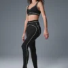Airbrush Heart Throb Bra - Black/White